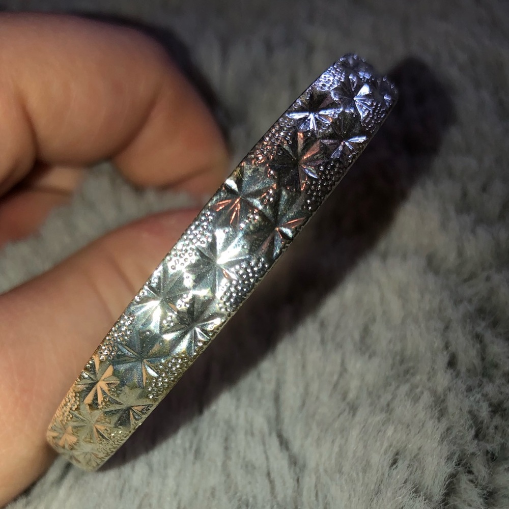 Silver bracelet